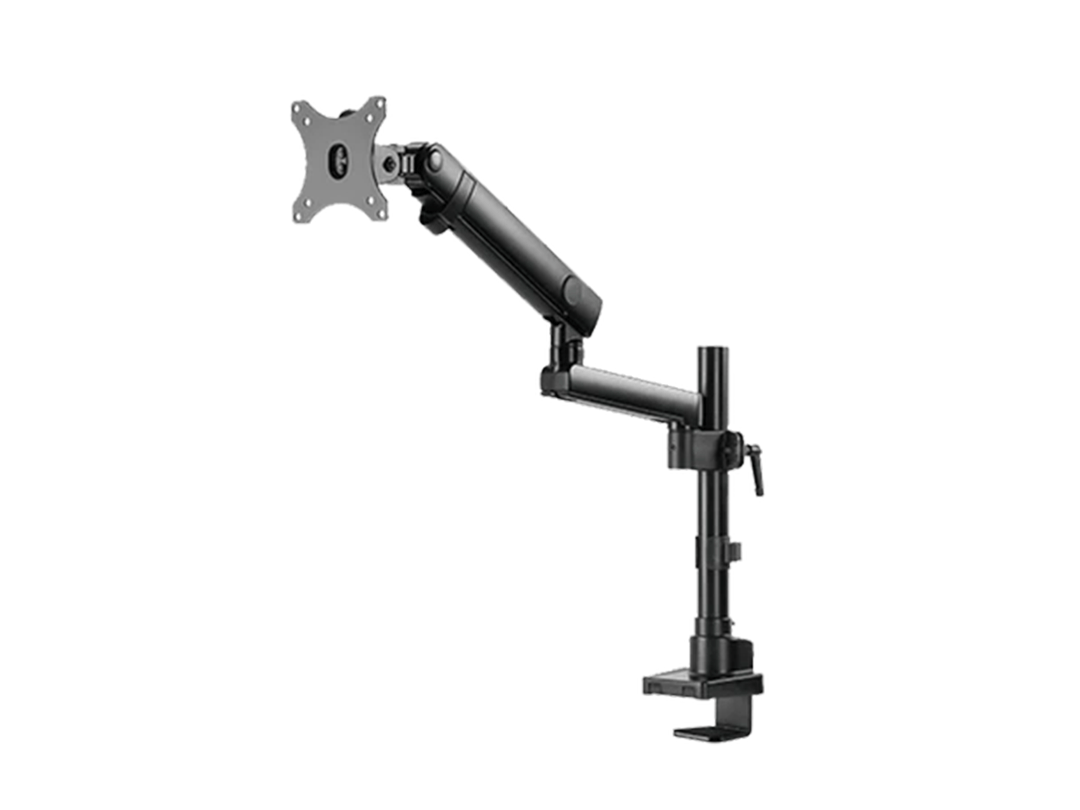 Twisted Minds TM-20-C06P Single Slim Pole Mounted Spring Assisted Monitor Arm in Qatar Twisted Minds TM-20-C06P Single Slim Pole Mounted Spring Assisted Monitor Arm in Qatar